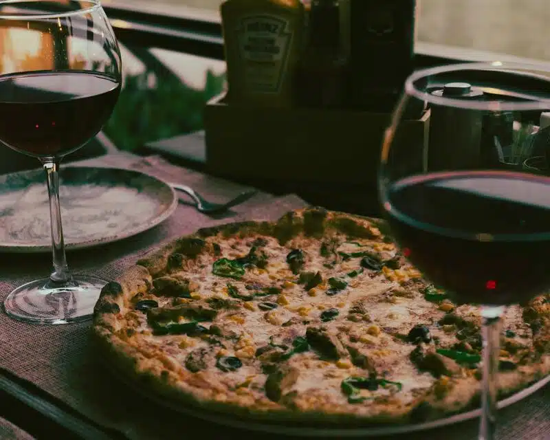pizza et vin